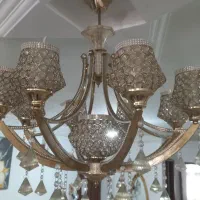 ۵عددلوستر طلائی