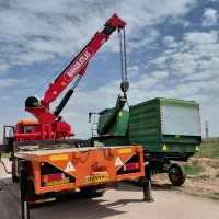 جرثقیل5تا15تن کفیدار دکل بلند