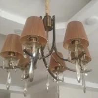لوستر ۶شعله کریستال