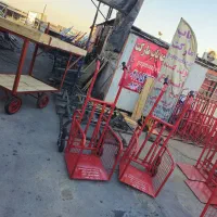 ‌دوچرخ پله رو حفاظ دار گاری دستی پله بر پاپ پله بر