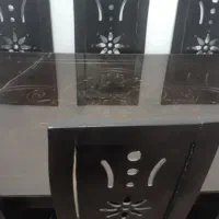 میز ناهار خوری سالم و نو|میز و صندلی غذاخوری|زیرکوه, |دیوار