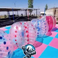 توپ حبابی همراه ۸۰ متر تاتامی و پمپ باد|ورزش‌های توپی|مشگین شهر, |دیوار