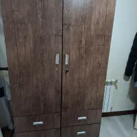 کمد جا لباسی یک جفت     تخت  کفی جک دار با تشک نو