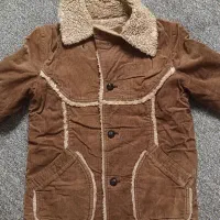 کاپشن مخمل کبریتی خزدار