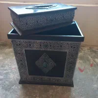 سطل زباله و جا دستمالی ۱۵۰۰۰۰۰ تومان