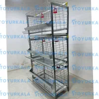 فروش قفس مرغ تخمگذار ۳طبقه باکیفیت