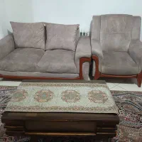 نیم ست چهار نفره و میز نهار خوری ۶ نفره
