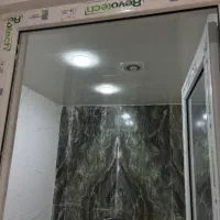 اجرای سقف کاذب pvc و 60*60و ماربل شیت