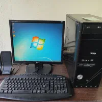 کامپیوتر ۲هسته ۵۷۰۰ رم ۴ ddr3 هارد ۱۶۰ گرافیک ۱
