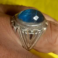 انگشتر نقره توپاز لندن اصل|جواهرات|اهواز, پادادشهر|دیوار