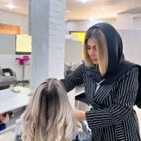 انجام رنگ و لایت و احیا و کراتین فقط هزینه مواد