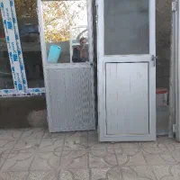 در پنجره المنیومی|مصالح و تجهیزات ساختمان|اسکو, |دیوار