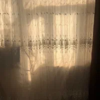 دو عدد پرده پذیرایی و چوب پرده|پرده، رانر، رومیزی|بندرعباس, |دیوار