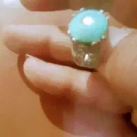 انگشتر زنانه فیروزه نقره