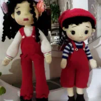 عروسک بافتنی