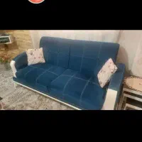 فروش فوری مبل و میز وسط به همراه عسلی|مبلمان خانگی و میز عسلی|شلمان, |دیوار