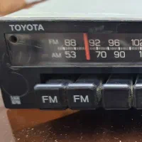 رادیو کلاسیک و آنتیک فابریک تویوتاTOYOTA