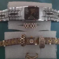 ۴ عددانگشترزوج جنس نقره ساعت زوج