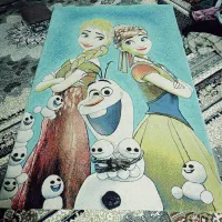 گلیم فرش کناره .فرش کودک