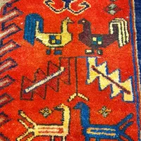 کناره دستبافت مشگین شهر مازافا|فرش|اردبیل, |دیوار