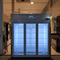 یخچال سه درب درحدنو/ تمیز