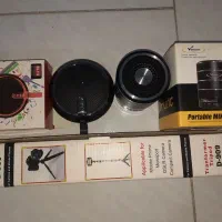 ۲ عدد اسپیکر و پایه موبایل