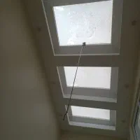 سقف کاذب حیاط خلوت حبابی نورگیر تولید نورگیر