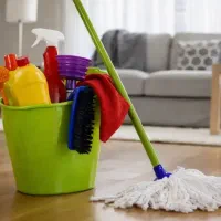 نظافت منزل و راه پله