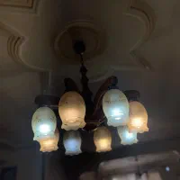 لوستر ۸ شاخه و ۳ شاخه از جنس چوب / بسیار نو و تمیز|لوستر و چراغ آویز|تهران, خاوران|دیوار