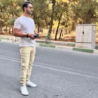 شلوار شش جیب کرم سایز ۳۲ برند Pull and Bear