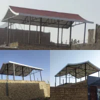 اجرای سقف سبک آلاچیق سوله پارکینگ