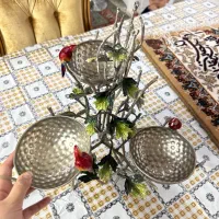 ظروف چوبی برنجی گلد کیش و برنز برنجی هندی جهیزیه|ظروف سرو و پذیرایی|تهران, ایران|دیوار