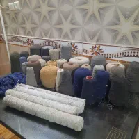 سلام حدود ۱۵ کیلو نخ فله برای پر کردن تشک و متکا