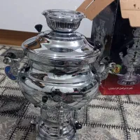 سماور گازی ۶ لیتری کاملا نو