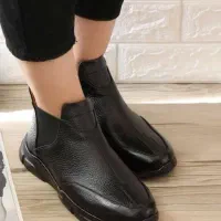 کفش(نیم بوت) چرم گاوی ۴۰ ۴۱