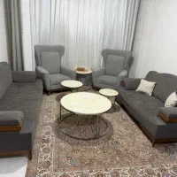 مبل راحتی ۷ نفره و میز وسط و ۳ عدد عسلی|مبلمان خانگی و میز عسلی|پاکدشت, حصار امیر|دیوار