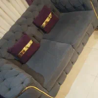مبل راحتی 7نفره  و میز بزرگ  و دو عدد عسلی
