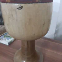 تنبک سه مهرشیرانی چوب گردو پوست شتردهانه ۲۸