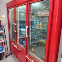 یخچال شش درب دو طرف نما تمیز