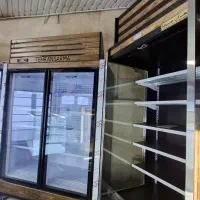 فریزر ۲در بدون برفک ایستاده ویترینی نوفراست