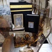 ماکت کعبه به همراه قرآن کریم عتیقه و قدیمی|کتاب و مجله مذهبی|اندیشه, اندیشه فاز ۱|دیوار