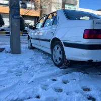 پژو پارس ۴۰۲ در حدخشک بدون رنگ بی ضربه دریچه سیم