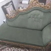 مبل هفت نفره با میز عسلی چوپ|مبلمان خانگی و میز عسلی|قم, شهر قائم|دیوار