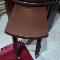 میز عسلی  جلو مبلی  ۳و ۴ تیکه کاملا سالم چوبی