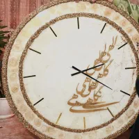 ساعت تمام رزین و سنگ