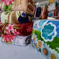 پتو مسافرتی و دونفره لیلیان نرمین گلبافت|رختخواب، بالش، پتو|اهواز, کمپلو شمالی|دیوار