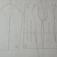 الگوی شلوار و بالاتنه