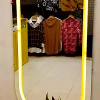 آئینه ال ای دی دار نور انبه ای ترند