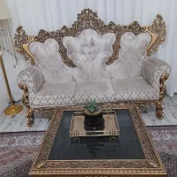 مبل سلطنتی با جلو مبلی|مبلمان خانگی و میز عسلی|خوی, |دیوار