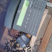 ۲عدد تلفن رومیزی بلگاکام و آلکاتل